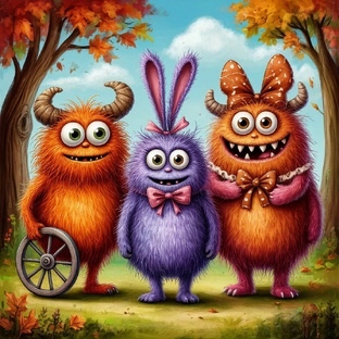 Вредина, Капризка и Нехочуха 