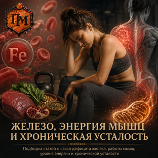 Железо, энергия мышц и хроническая усталость