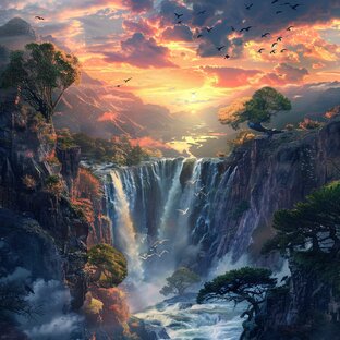 Мир Ловца звёзд (Создан ИИ) 