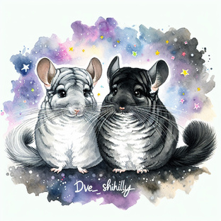 Мои шиншиллки🐹