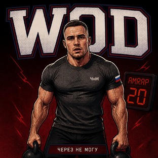 🔨 WOD | «ЧЕРЕЗ НЕ МОГУ»