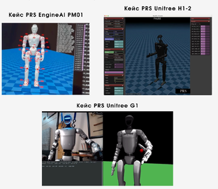 Настройка роботов гуманоидов
