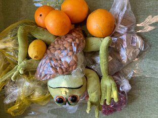 Мы с жабой Гертрудой готовимся встречать Новый год