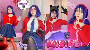 Миты Мисайд косплей  Miside Mita cosplay