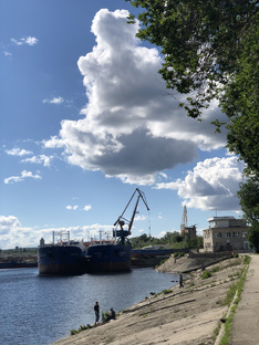 Поселок Шлюзовой в Тольятти 