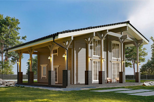 Дома из Клееного бруса