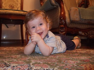 Наш усыновленный малыш.