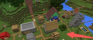 Деревня номер 56 в майнкрафт. 