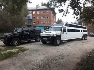 2 Хаммера на одну свадьбу