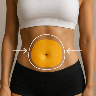 Похудение в области живота