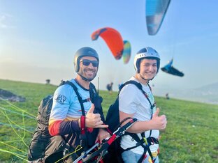 Полет на параплане в Пятигорске