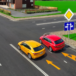 Короткий разбор дорожных ситуаций. ПДД