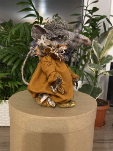 Куклы в технике грунтованный текстиль