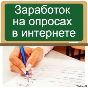 Заработок на опросах и анкетах