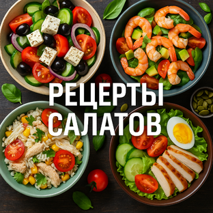 Рецепты салатов от Дарики
