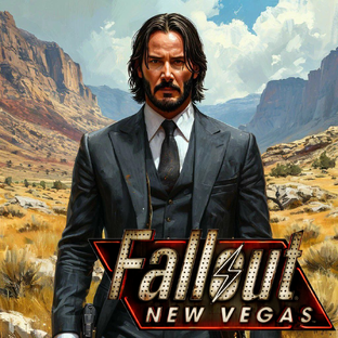 Fallout New Vegas. Отыгрываю Джона Уика