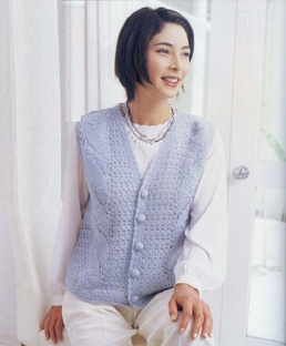 Женские жилеты крючком: простые и ажурные схемы