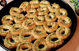 Turkish baklava. Even children wake up from this aroma.😋 With all the secrets!