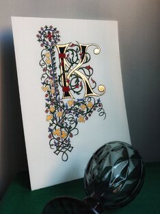 Иллюминирование и манускрипты