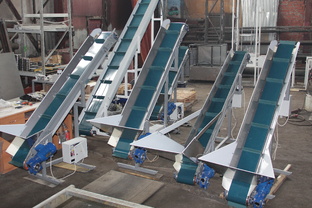 Конвейеры ленточные, цепные и скребковые