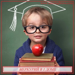 Меркурий в домах