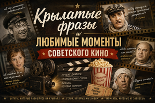 Крылатые фразы и любимые моменты Советского кино