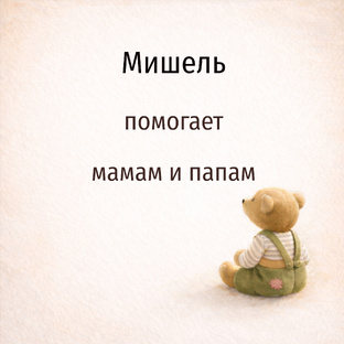 Мишель помогает 