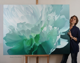 Картина Пионы 