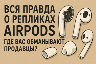 Вся правда о репликах Airpods от продавца!