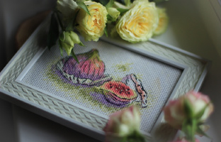 Процессы вышивки💜