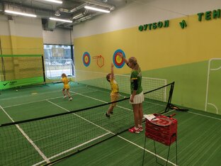 Теннисные упражнения 