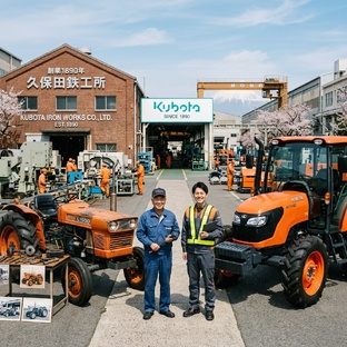 Минитрактор Kubota: история бренда, который изменил сельское хозяйство