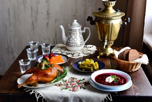 Русская душа на тарелке