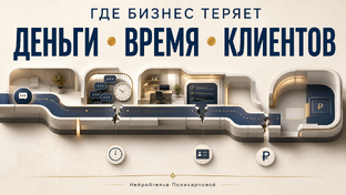Где бизнес теряет деньги, время, клиентов