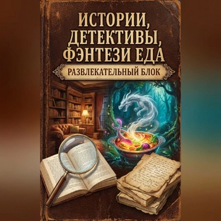 РАССКАЗЫ, ДЕТЕКТИВЫ, ФЭНТЕЗИ В ПИТАНИИ. РАЗВЛЕКАТЕЛЬНЫЙ БЛОК😅