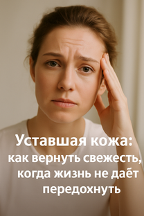 Уставшая кожа: как вернуть свежесть, когда жизнь не даёт передохнуть