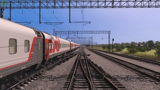 Trainz 22 сценарий "472М Москва-Адлер" Лихая-Новочеркасск