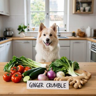 Имбирный крамбл 