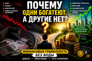 Финансовая грамотность без воды: деньги, инвестиции и путь к капиталу