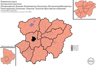 Карты Центрального региона