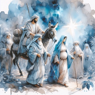 Иисус и волхвы.
