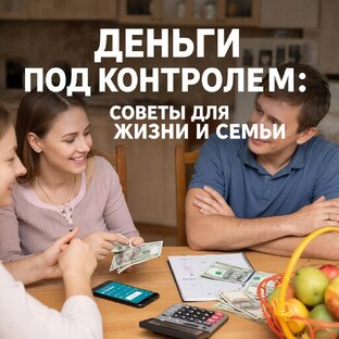 Деньги под контролем: советы для жизни и семьи