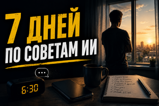 7 дней жизни по советам ИИ