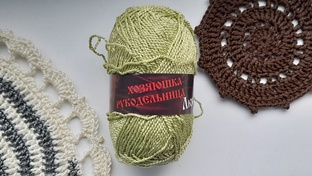 Пряжа "Хозяюшка - рукодельница люкс"