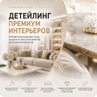 Детейлинг premium-интерьеров