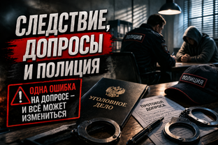 Следователь сказал: «просто поговорим». С этого всё и начинается