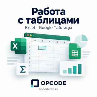 Работа с таблицами