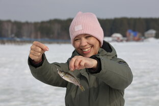 Рыбалка с Александрой ЛАСКИНОЙ