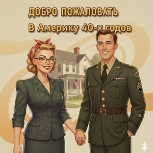 Домашняя жизнь американцев в 1940-х годах. История в фотографиях.