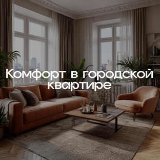 Комфорт в городской квартире